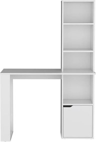 Polcos íróasztal tárolóval 98,5x45x148cm barna FUR1234-3