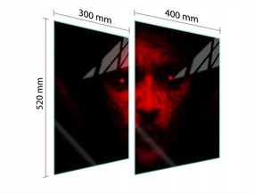 Üveg Tűzhelyvédő Főzőlap 70x52 Arc Edzett Üveg