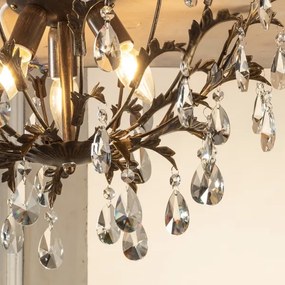 ONLI - TERESA mennyezeti lámpatest 3xE14/6W/230V bronzszínű