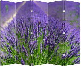 Paraván - Levandula (210x170 cm)