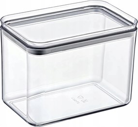 Easyform Crystal konyhai rendszerező tartály légmentesen záródó 1,7l