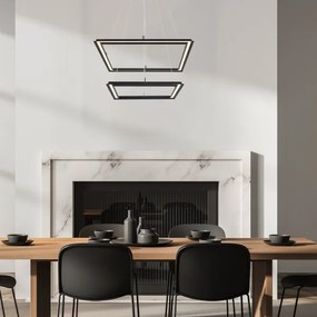 Rabalux 72243 - LED Csillár zsinóron SIDONA 2xLED/24W/230V 3000K