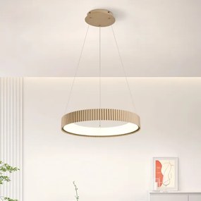 Brilagi - Dimmelhető LED függőlámpa kábelen FALCON MODERN LED/30W/230V 40 cm bézs + távirányító