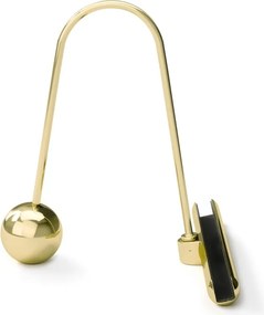 Aranyszínű üveg álló képkeret 19x23 cm Flute – Umbra