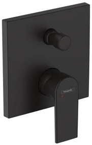Hansgrohe Vernis Shape zuhany és fürdő csaptelep vakolat alatti rész nélkül fekete matt 71468670