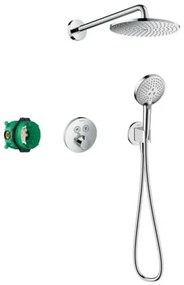 Zuhanyrendszer Hansgrohe Raindance S termosztatikus csapteleppel króm 27951000