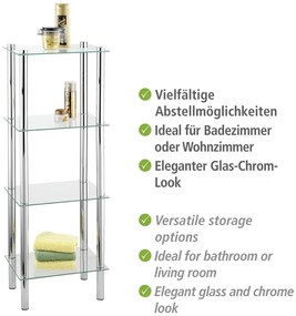 Yago 4 szintes polc - Wenko
