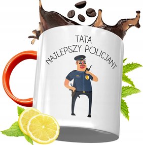 Narancssárga Bögre Apák Napjára Ajándék fényképes nyomtatással