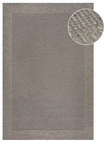 Szürke gyapjú szőnyeg 120x170 cm Rue – Flair Rugs