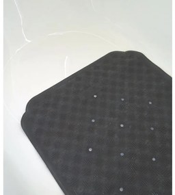 Spirella RUBY csúszásgátló fürdőkád alátét, sötétszürke, 70 x 40 cm