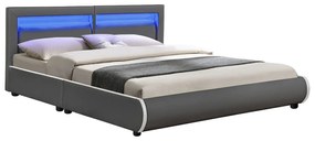 Kárpitozott ágy ,, Murcia" 180 x 200 cm - sötétszürke