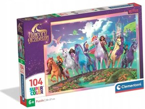 Unikornis Akadémia Mystic 104 db-os puzzle Clementoni