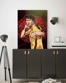 Gario Vászonkép Bruce Lee színész - Nikita Abakumov Méret: 40 x 60 cm