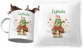 Iza párna ajándék bögre szett fényképes nyomtatással