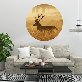PIPPER. Kör alakú falmatrica "Szarvas 3" Méret: 60cm