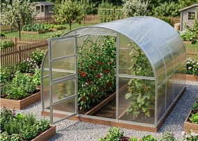 üvegház LANITPLAST TIBERUS 3x4 m PC 4 mm LG2834