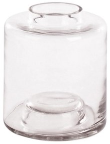 STACK átlátszó üveg váza