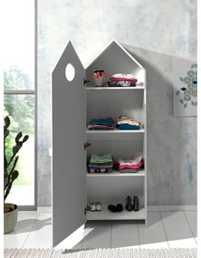 Fehér nyitott gyerek ruhásszekrény 115x171,5 cm CASAMI – Vipack