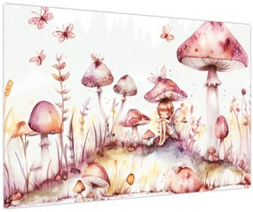 Kép - Rózsaszín tündér (90x60 cm)