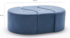 Világoskék puff Alya – Artie