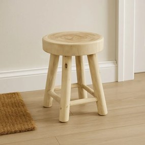 Szék teakfából DIVERO 45 cm