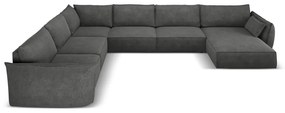 Szürke sarokkanapé (bal oldali) Vanda – Mazzini Sofas