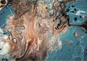 Dekoria Puring Blue&amp;Gold vászonkép