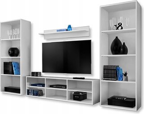 Komodee, Taranto Grande Rtv bútor szett, Fehér, Nappaliba, Hálószobába