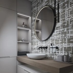 NIMCO ZPC 31002RVX-90 - LED Fürdőszobai tükör háttérvilágítással 3000-6500K 80 cm IP44