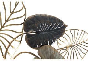 Century -A- levél motívumos fali fémdekoráció, 131 x 61 cm - Mauro Ferretti