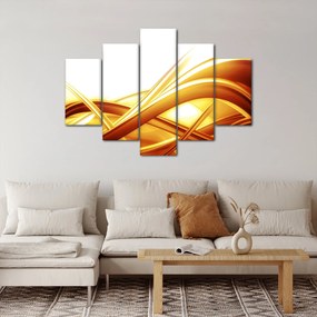 Kép - Sárga absztrakció (150x105 cm)
