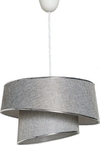 Barette függőlámpa, ezüst-szürke