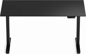 Elektromosan állítható magasságú íróasztal 138x67cm fekete / fekete | LVN System Control Flex+