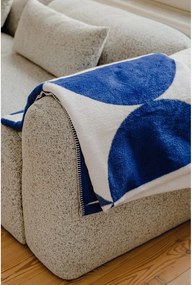 Kék-krémszínű takaró 150x200 cm Tul – noo.ma