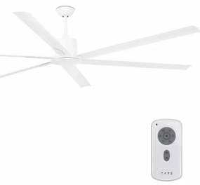 FARO 33461A - Mennyezeti ventilátor ANDROS XL fehér á. 213 cm + távirányítás