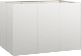vidaXL növénytartó 120x80x80 cm Rozsdamentes acél