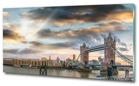 Üvegkép nyomtatás Tower bridge london osh-113885431