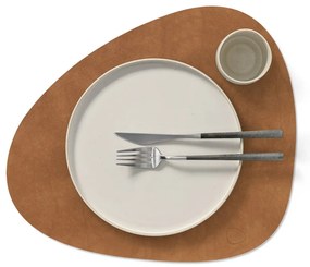 Öko bőr tányéralátét 37x44 cm Curve L Nupo – LIND DNA