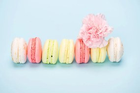 Öntapadó fotótapéta finom  macaroons