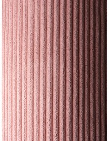 Rózsaszín kordbársony gyerek babzsákfotel Square – Wigiwama