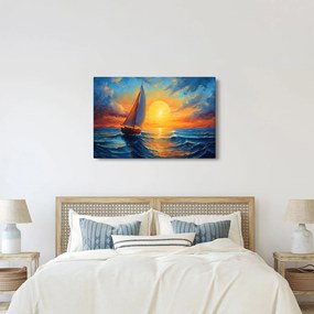 Kép - Vitorlások (90x60 cm)