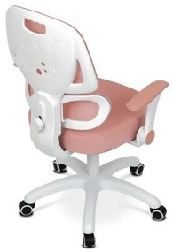 Gyerek Forgószék, Magasságállítás, Rózsaszín Hálós. KA-K1063 PINK