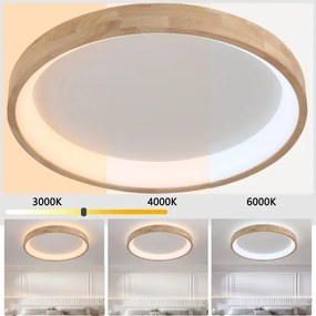 Brilagi-LED mennyezeti lámpa FALCON WOOD LED/60W/230V 3000/4000/6000K 80 cm fa