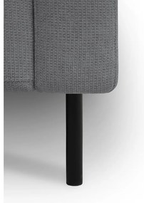 Sötétszürke sarokkanapé (bal oldali) Hero – Scandic