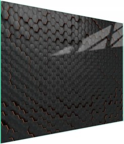 Ăveg VĂĄgĂłdeszka 52x30 Fekete Edzett Ăveg