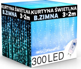 fényfüzér Led függöny Lámpák Függő Jégcsapok