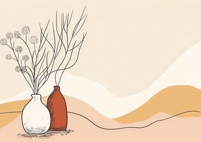 Poszter 59,4x42cm Stílusos Bézs