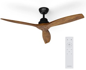 Klarstein Santa Elena 52", Ø 132 cm mennyezeti ventilátor, 9 060 m³/ó, valódi fa lapátok, 6 sebesség beállítás, távirányító