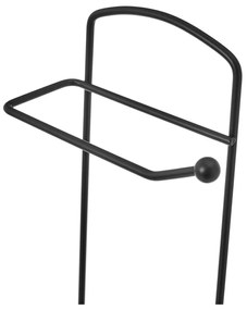 Fekete fém WC-kefe Simply – Casa Selección