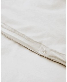 Krémszínű kétszemélyes hosszabbított pamut-perkál ágyneműhuzat 240x220 cm Sifinia – Kave Home